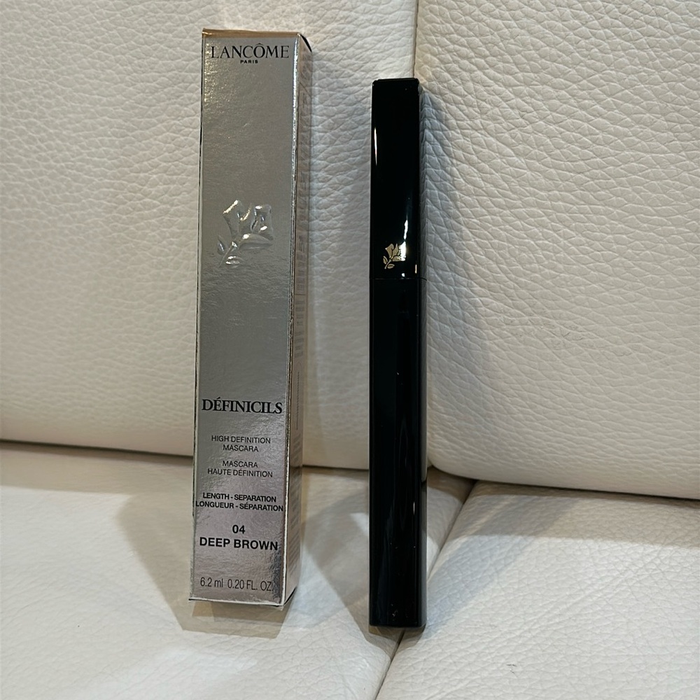 NIB LANCÔME DÉFINICILS 04 Deep Brown HIGH DEFINITION MASCARA Full Size